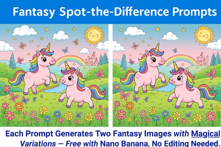 Fantasy Spot-the-Difference