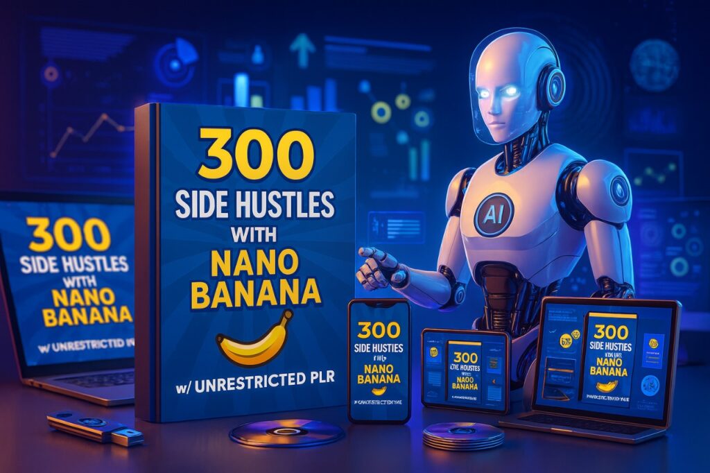 300 Side Hustles with Nano Banana – PLR