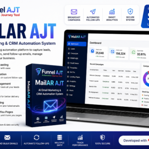 MailAR AJT – AI Email Marketing CRM & Broadcast Automation System